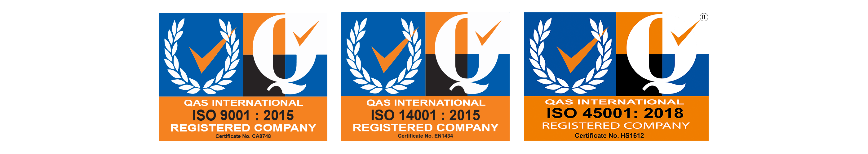 ISO Certificates ISO Certificates