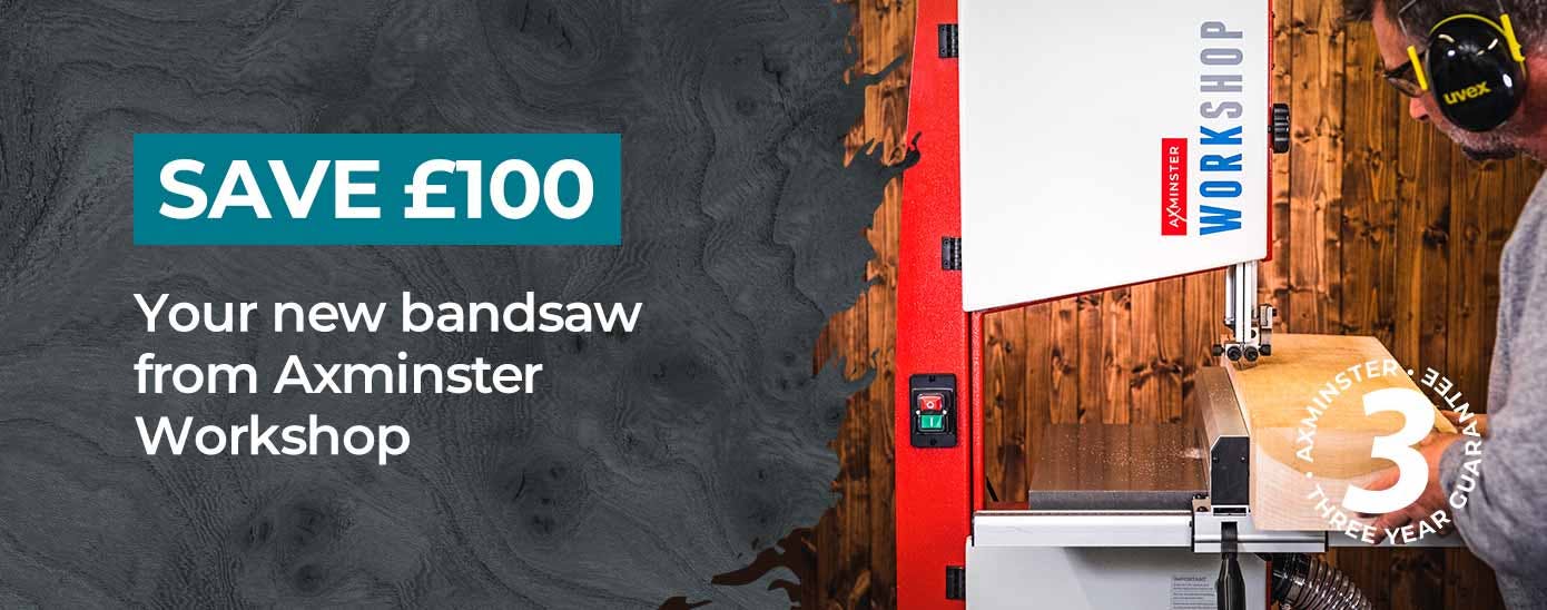 SAVE £100 Axminster Workshop Bandsaw
