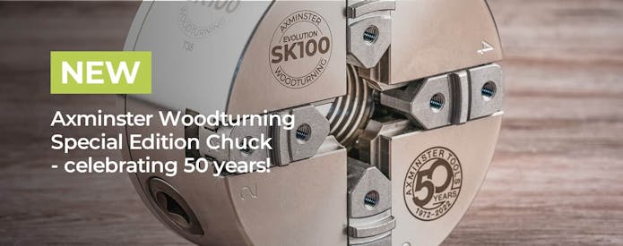 NEW Axminster Woodturning Evolution SK100 Chuck