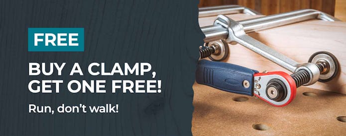 Buy a clamp, get one free!