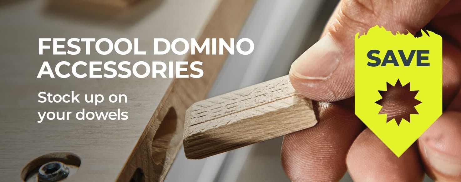 Save on Festool Domino Accessories