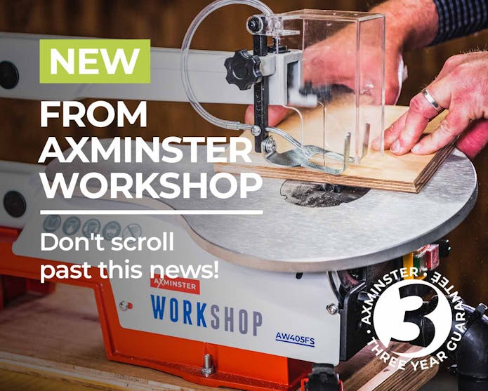 NEW Axminster Workshop Scroll Saw