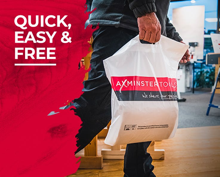 Click & Collect is quick, easy and free Click & Collect is quick, easy and free