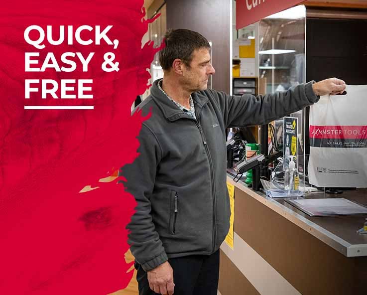 Click & Collect is quick, easy and free