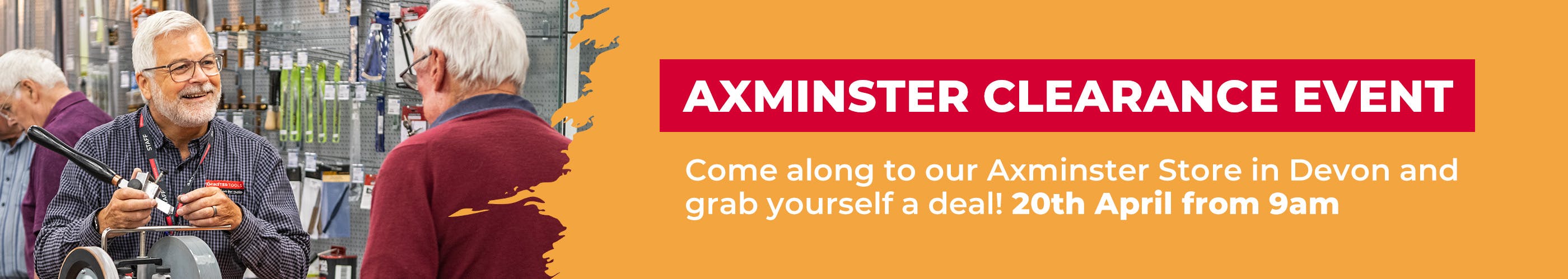 Axminster Clearance Event