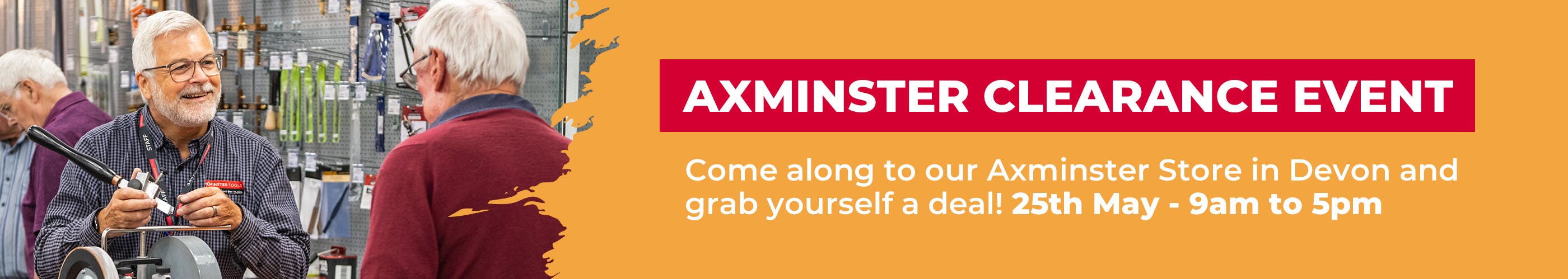 Axminster Clearance Event