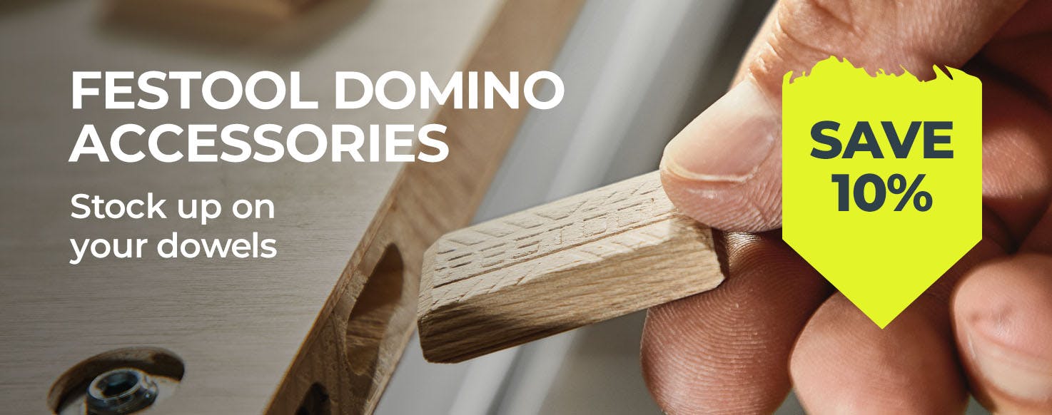 Save on Festool Domino Accessories