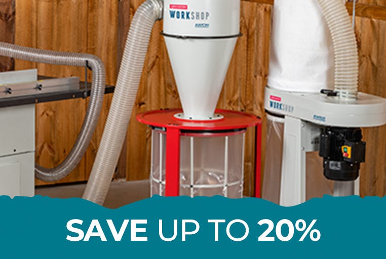 Dust Extraction and Wood Waste SAVE up to 20%