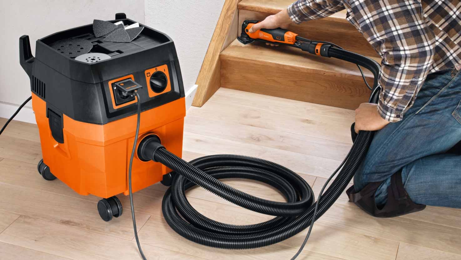 FEIN Dustex 25L Wet & Dry Extractor & Floor Cleaning Kit FEIN Dustex 25L Wet & Dry Extractor & Floor Cleaning Kit