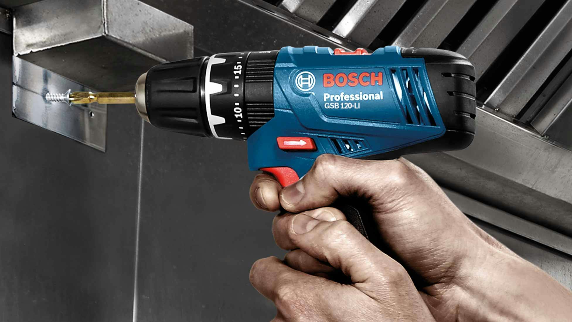 Bosch GSB120-Li Combi Drill 12V - 2 x 1.5Ah Bosch GSB120-Li Combi Drill 12V - 2 x 1.5Ah