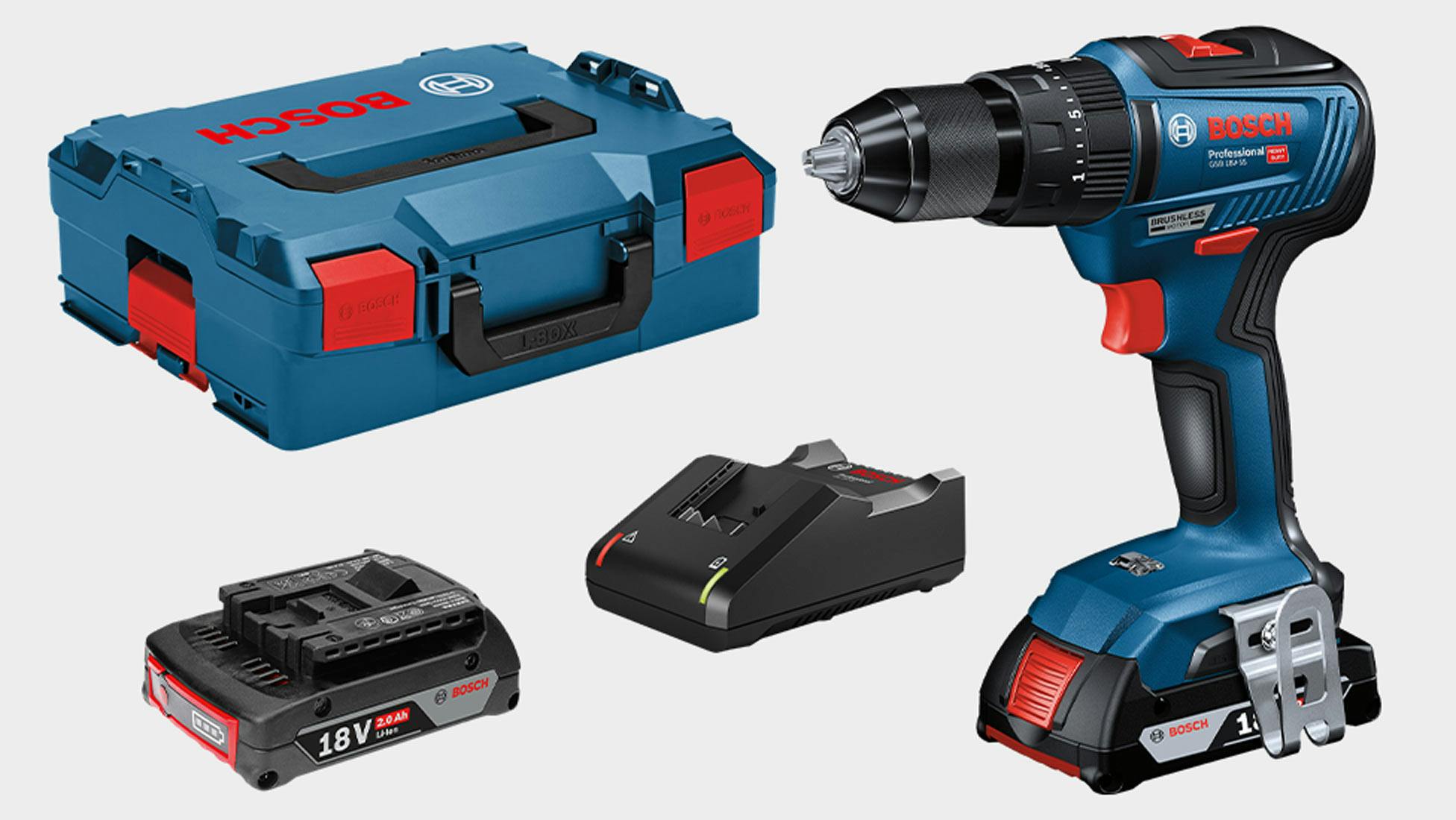 Bosch GSB18V-55 Combi Drill Bosch GSB18V-55 Combi Drill