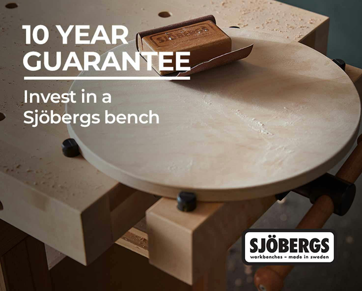 Sjobergs 10 year guarantee