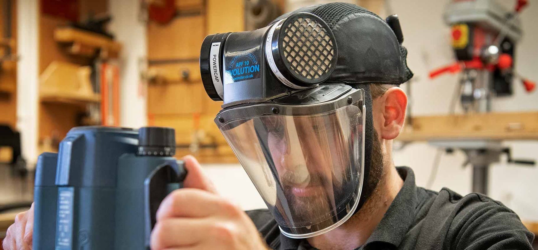 Axminster APF 10 Evolution® Powered Respirator Axminster Tools