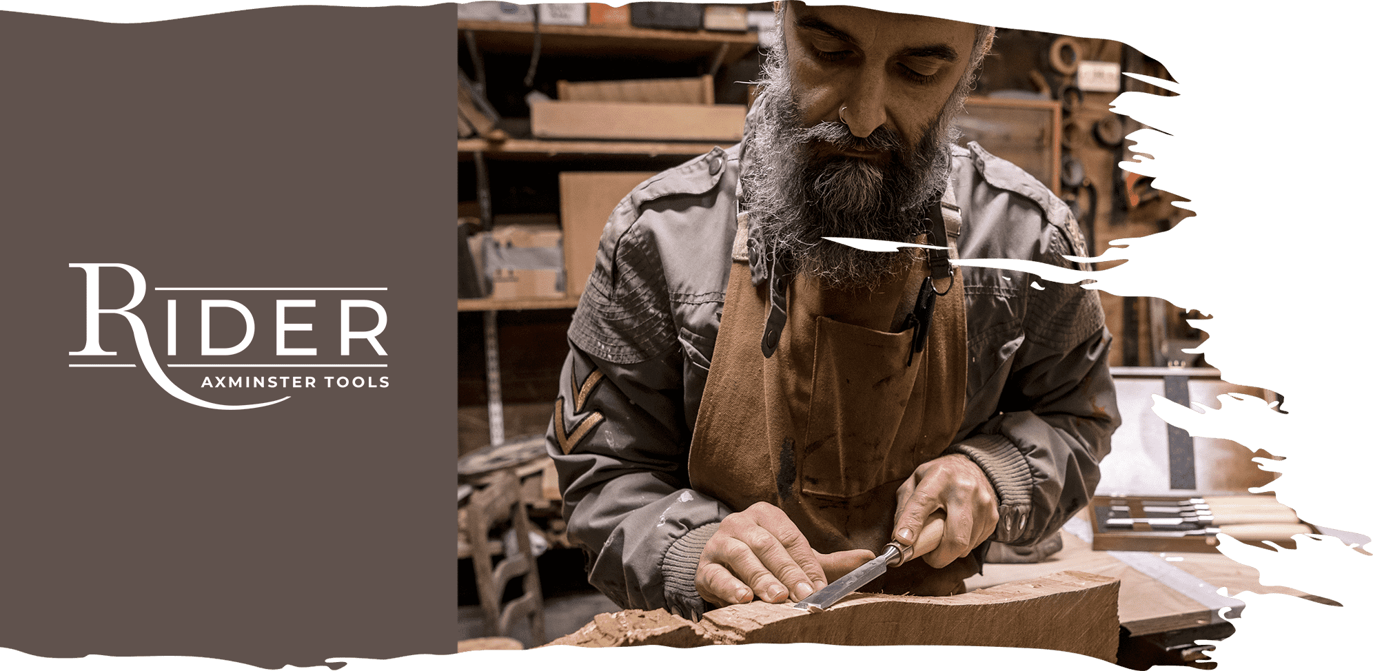 Rider Bevel Edge Chisels, Hornbeam Handles Axminster Tools USA