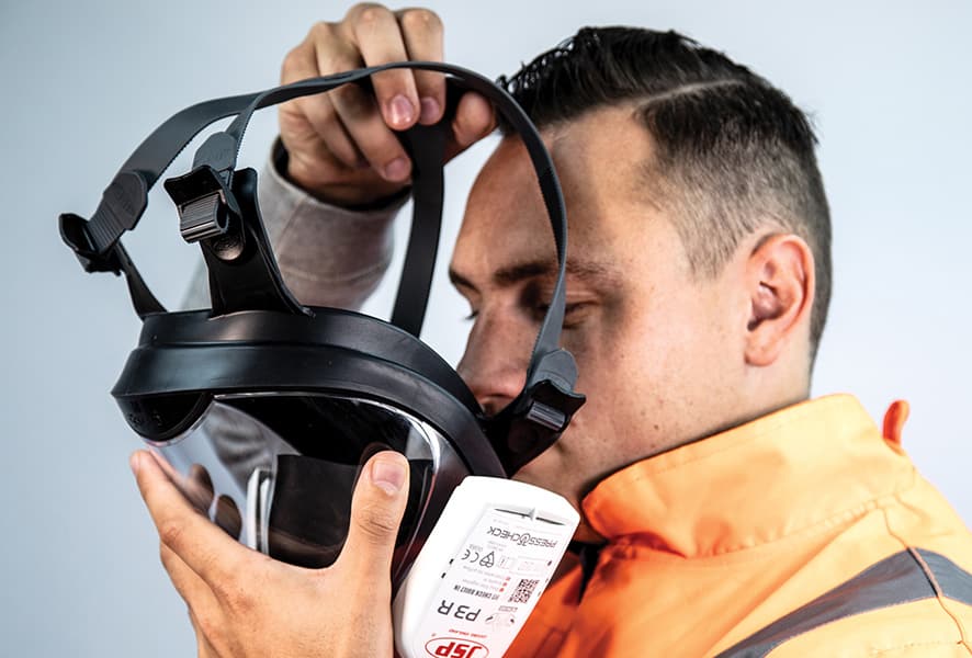 JSP Force™10 Typhoon™ Full Face Mask With Visor Axminster Tools