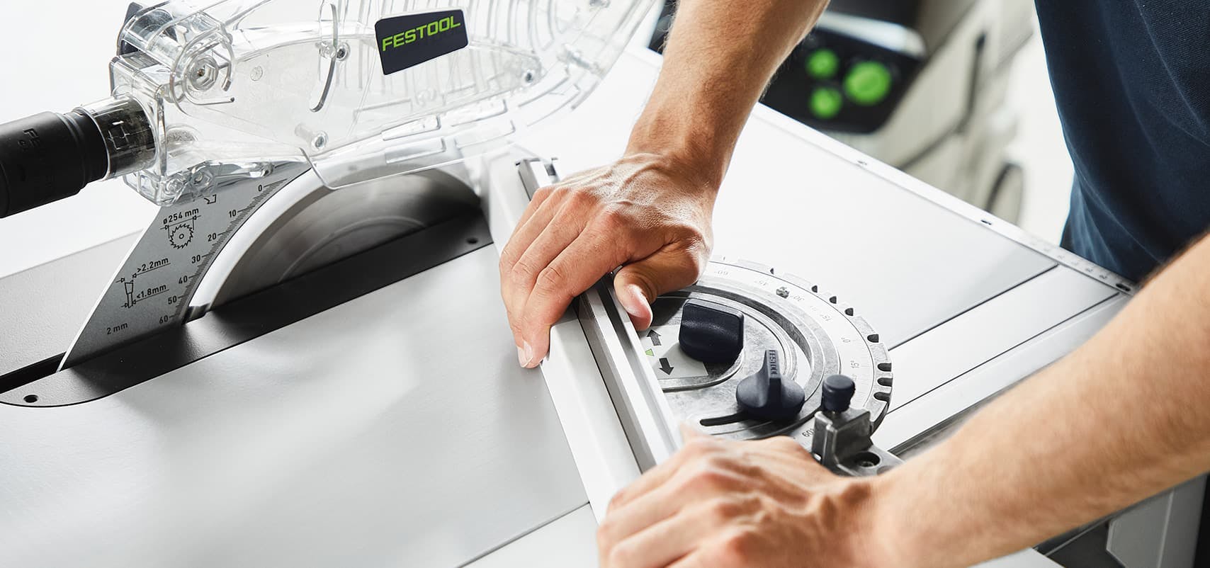 Festool TKS 80 EBS Circular Saw with SawStop Axminster Tools