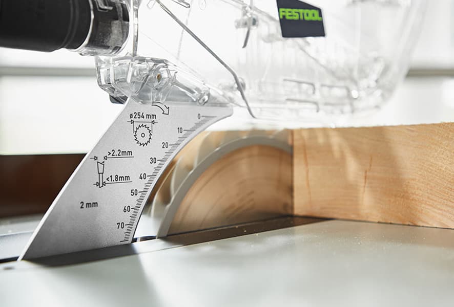 Festool TKS 80 EBS Circular Saw with SawStop Axminster Tools