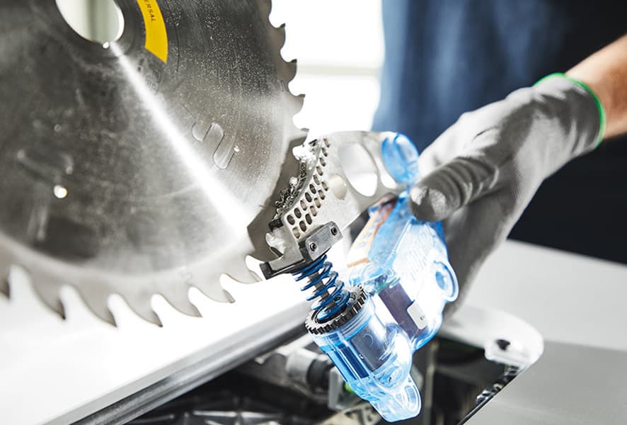 Festool TKS 80 EBS Circular Saw with SawStop Axminster Tools