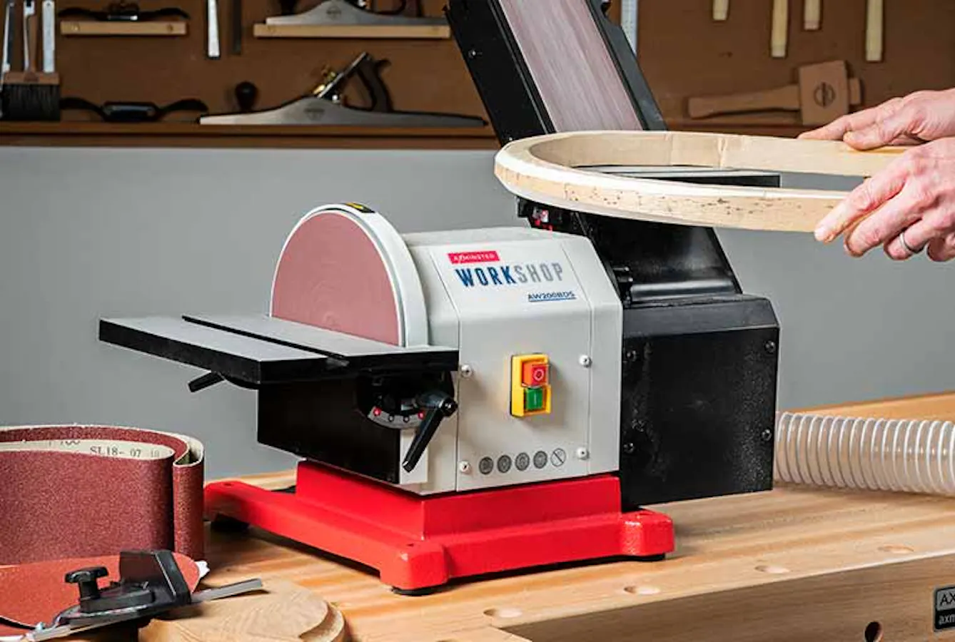 Axminster Workshop AW200BDS Belt & Disc Sander - 230V | Axminster Tools