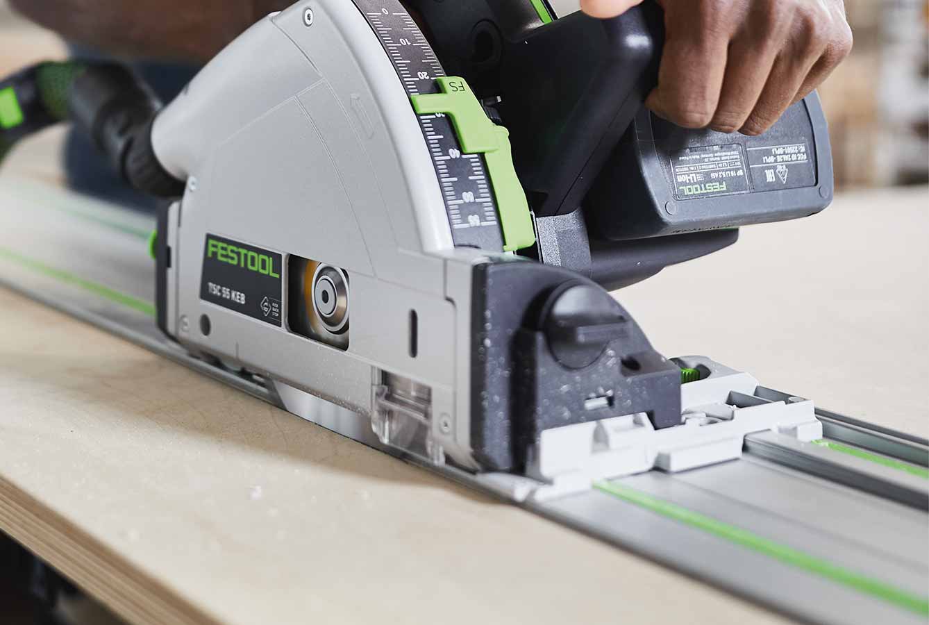 Festool TSC 55 KEB Plunge Saw 1 400mm Guide Rail 18V Body Only