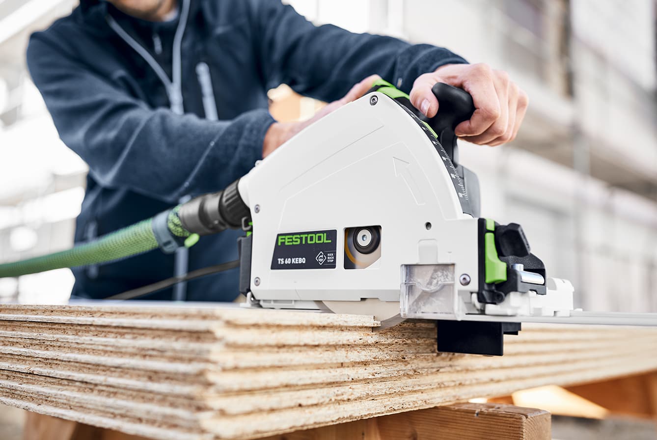 Festool TS 60 KEBQ Plus Plunge Saw 230V Axminster Tools