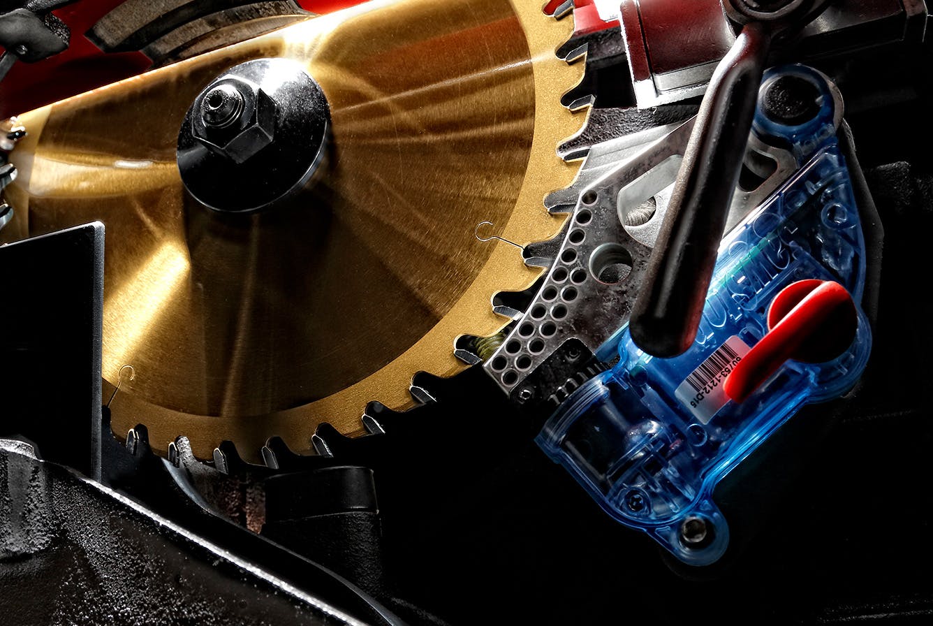 SawStop revolutionary safety AIM system