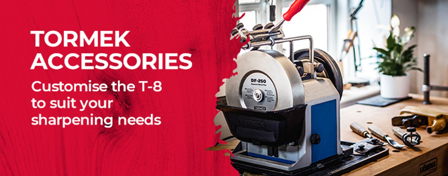 Tormek Accessories - customise the T-4 to suit your sharpening needs