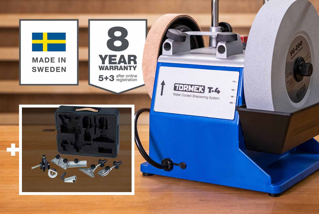 Made in Sweden - 8 Year Warranty
