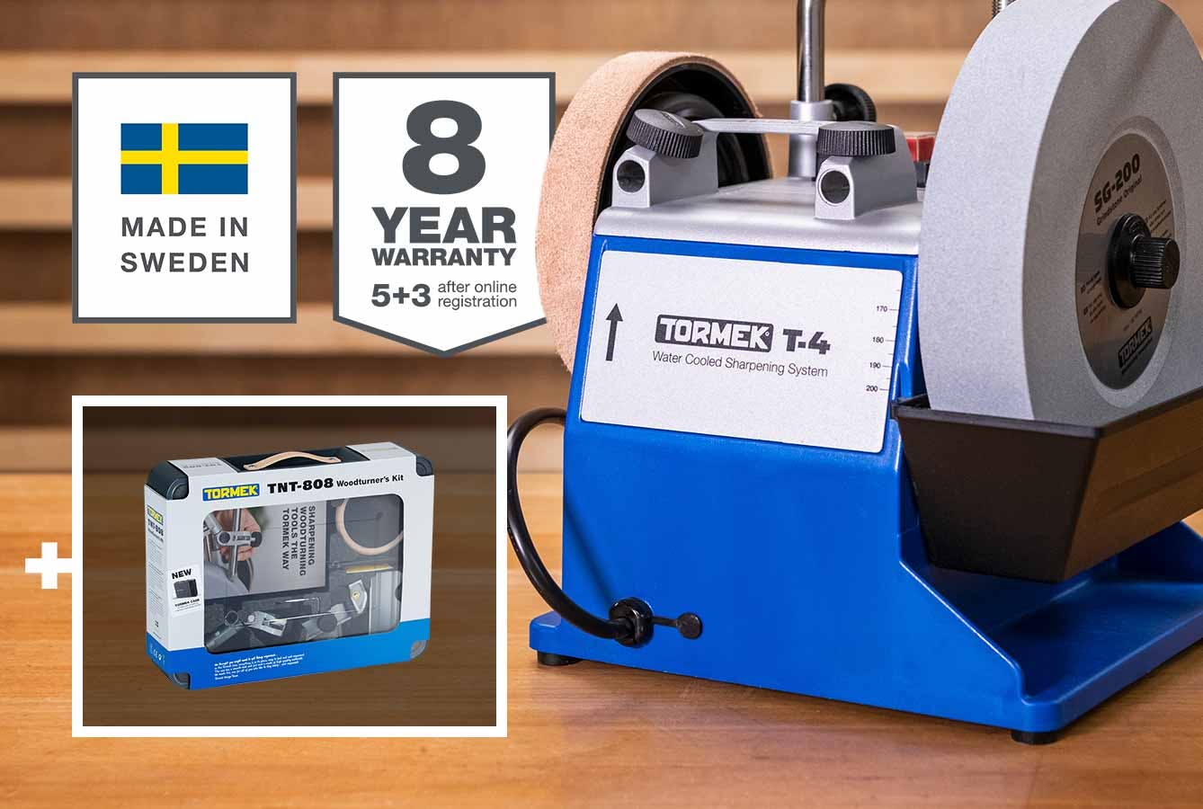 Made in Sweden - 8 Year Warranty
