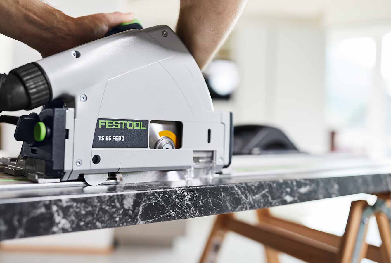 Festool TS 55 FEBQ Plus Plunge Saw 1 400mm Guide Rail