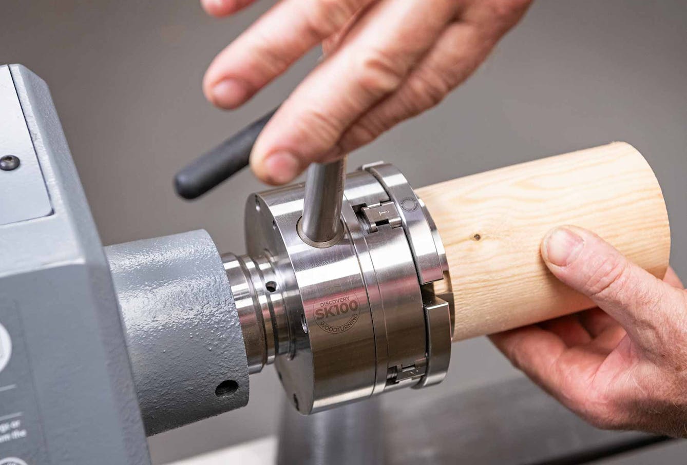 Axminster Woodturning Discovery SK100 Chuck Packages Axminster Tools